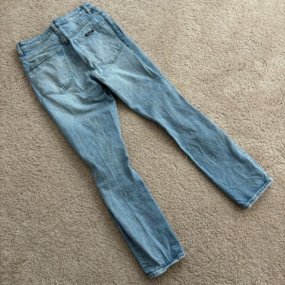 ROLLA’s Mid-High Rise Slim Distressed Denim - Picture 2 of 4